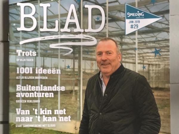 Personeelsmagazine van Smeding BLAD (2017 en 2018)